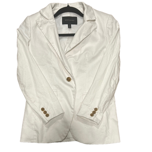 Banana Republic White Blazer with Gold Buttons